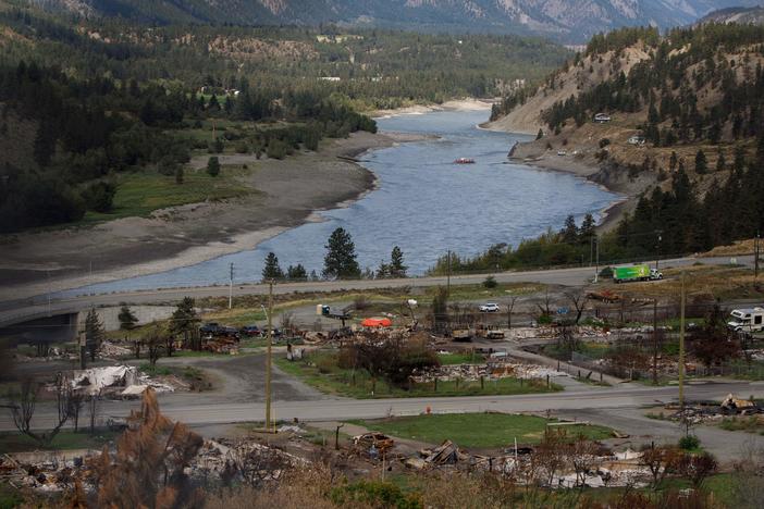 On the front lines of global warming, evacuees from Lytton, a western Canadian village destroyed by wildfires in June, are detached and bitter about the September 20 snap elections.