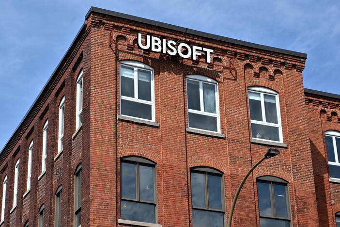 French videogame giant Ubisoft's Montreal office is seen on July 18, 2020 in Quebec, Canada.