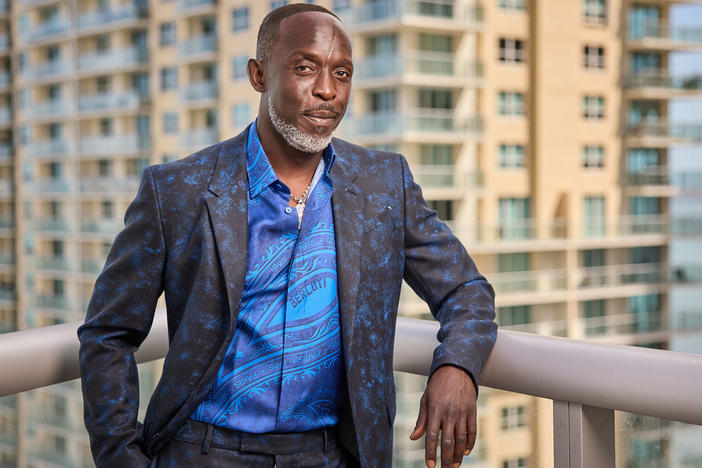 Michael K. Williams, seen March 2012 in Miami. Federal authorities have arrested four men in connection with his death from a drug overdose.