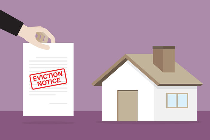 Eviction filings are rising even as rents spike and inflation cuts deeper into household budgets.