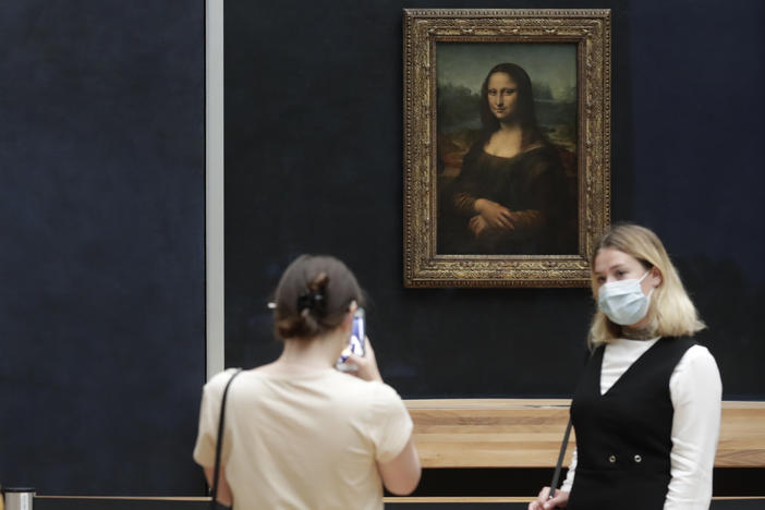 The Mona Lisa last year in Paris.
