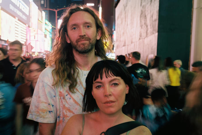 The songs on Sylvan Esso's new album, <em>No Rules Sandy</em>, don't sound belabored; instead, they hold a weightlessness emphasized by a thematic interest in the present.