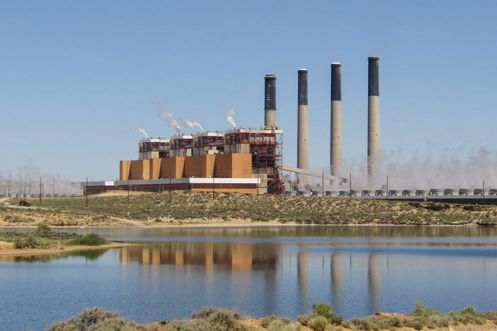 The Jim Bridger coal plant in Point of Rocks, Wyo., powers more than a million homes across six Western states. It consumes more water than any other coal plant in the West, according to the federal government.