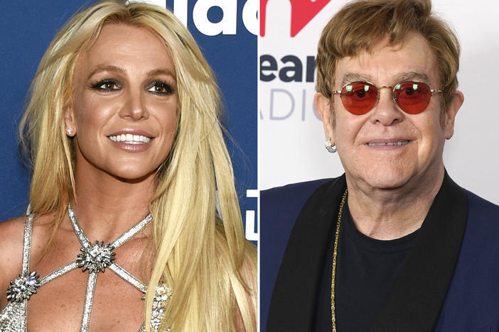 Britney Spears collaborated with Elton John on her first new song since her conservatorship ended.