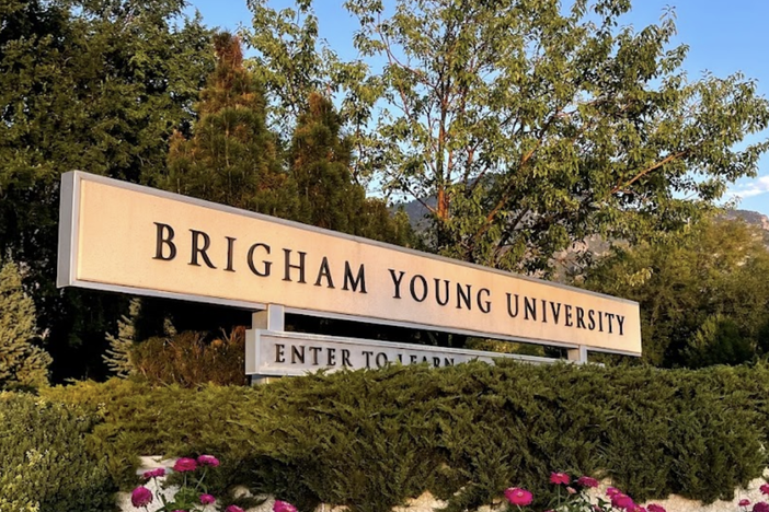 Brigham Young University officials say they have no evidence that a man whom the university had banned from entering its athletic facilities had used a racist slur during a recent women's basketball game against Duke University.