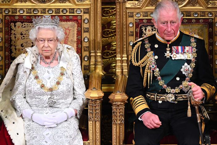 In 1993, Queen Elizabeth II and her heir, then-Prince Charles, reached a deal with the government in which they agreed to voluntarily pay taxes — but to be exempt from an inheritance tax. Mother and son are seen here in 2019 in London.