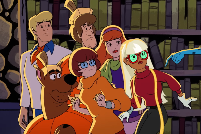 The character Velma is portrayed as being attracted to women in the new <em>Scooby Doo</em> movie.