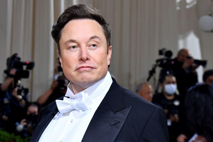 Elon Musk regularly tweets and shares controversial things on Twitter, but now that he's the boss, his actions take on new significance. In this photo, Musk  arrives for the Met Gala at the Metropolitan Museum of Art on May 2, 2022, in New York.
