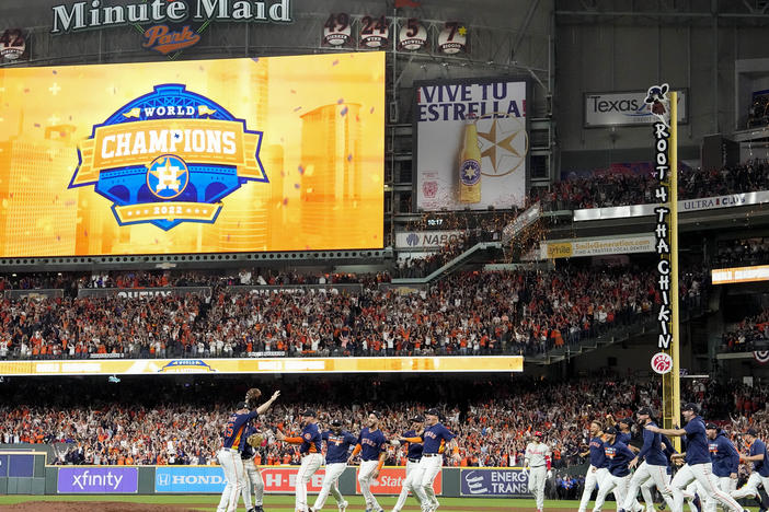 Astros World Series: ESPN exclusively airing Houston's banner-raising on  Opening Night 2023 before game vs. White Sox - ABC13 Houston