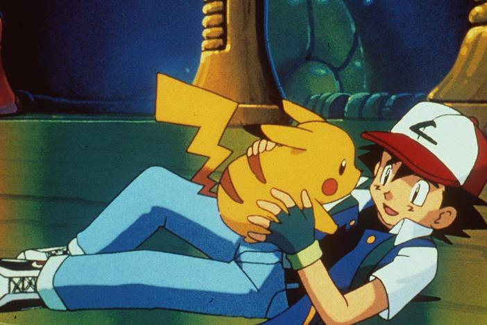 Pikachu and Ash Ketchum, pictured in <em>Pokémon: The First Movie</em>, have been traveling the world as part of Ash's journey to be the top Pokémon master.
