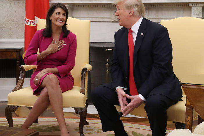 Nikki Haley opposed Donald Trump's candidacy for president in 2016, criticizing his unwillingness at one point to denounce the KKK. However, she went on to serve as UN ambassador in his administration.