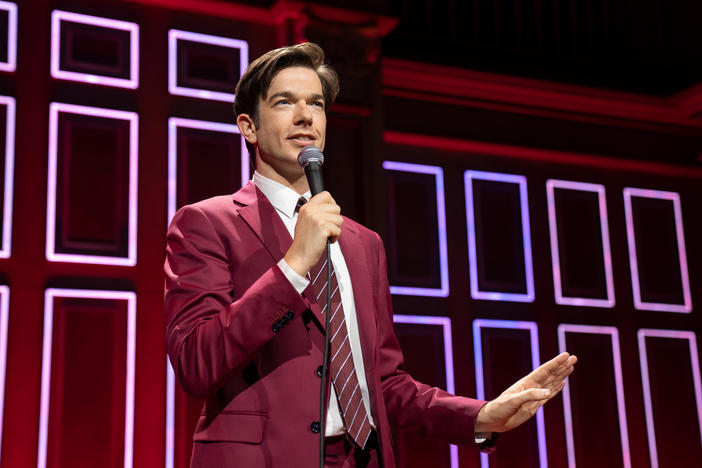 John Mulaney talks about his "star-studded intervention" in his new special.