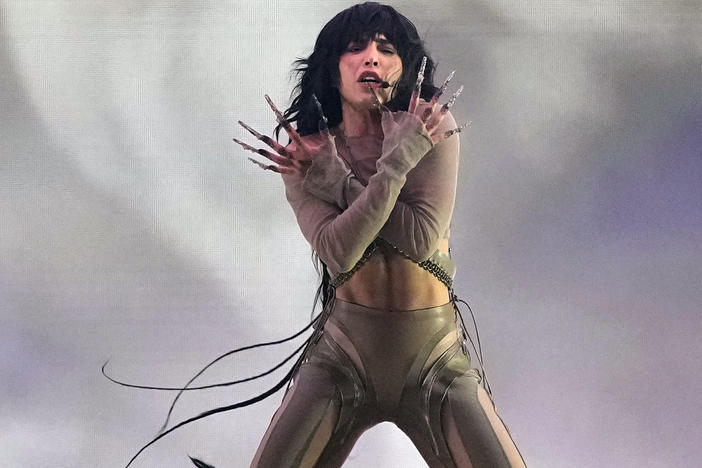 Loreen of Sweden performs during the Grand Final of the 2023 Eurovision Song Contest in Liverpool, England, on Saturday.