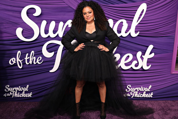 Michelle Buteau at the premiere of her new show, <em>Survival Of The Thickest.</em>
