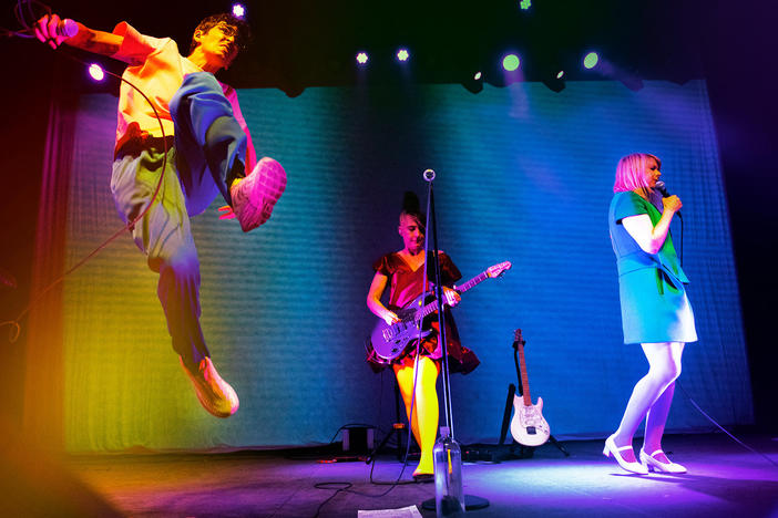 JD Samson, Kathleen Hanna and Johanna Fateman recently reformed as Le Tigre for a European and North American tour.