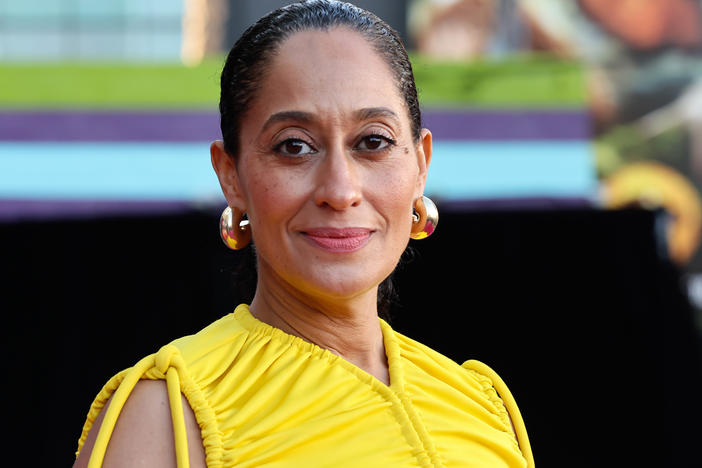 Tracee Ellis Ross, shown here in Los Angeles in June 2022, plays a doctor in <em>American Fiction.</em> The film is up for five Academy Awards, including best picture.