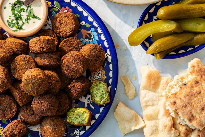 Some of the items offered in Fadi Kattan's new cookbook Bethlehem: A Celebration of Palestinian Food