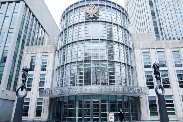 Michail Chkhikvishvili, alleged leader of a Neo-Nazi organization, was indicted at the Brooklyn Federal Courthouse on Wednesday morning for soliciting violent hate crimes. If convicted on four counts, he faces 50 years in U.S. prison.