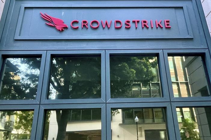 Microsoft, which hosts cloud services with businesses and governments, said it was grappling with service outages after a glitch triggered by software distributed by cybersecurity firm CrowdStrike.