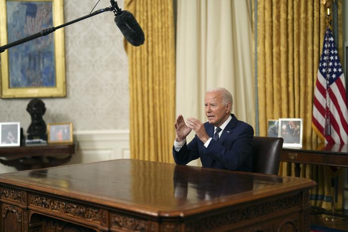 During President Biden's last address to the nation from the Oval Office of the White House, he spoke on July 14 about about the assassination attempt on Republican presidential candidate former President Donald Trump at a campaign rally in Pennsylvania.