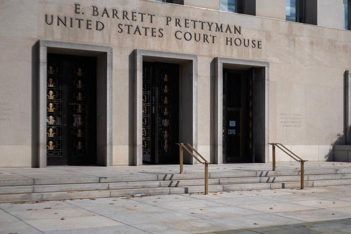 The E. Barrett Prettyman United States Courthouse, seen here in 2023, is where Judge Tanya Chutkan presides over the case accusing Donald Trump of conspiring to overturn the 2020 US election.