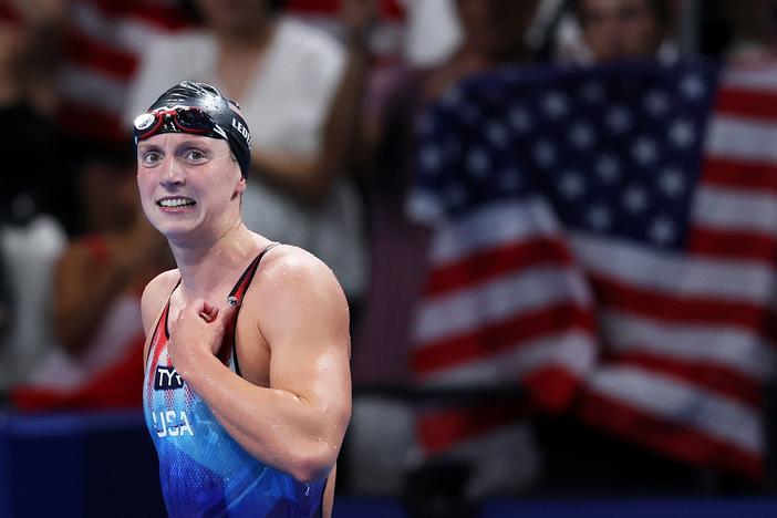 Katie Ledecky has done it again, winning a second gold medal at the Paris Olympics, her ninth career gold. She is the most decorated U.S. woman Olympian in history and has carried the U.S. swim team in these Summer Games.