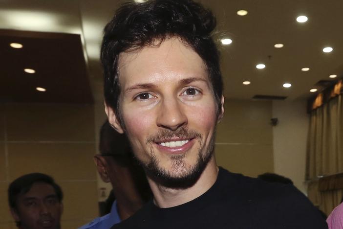 Telegram co-founder Pavel Durov, in Jakarta, Indonesia in 2017. 