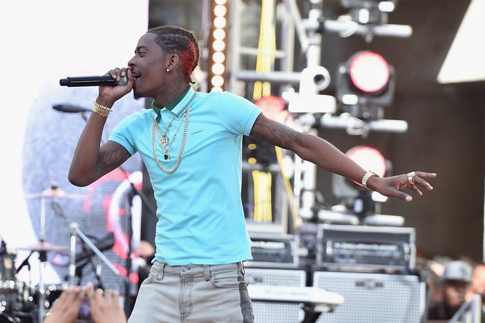 Rapper Rich Homie Quan performs in Hollywood, Calif. on April 1, 2015. That year, he had his biggest hit, "Flex (Ooh, Ooh, Ooh)."