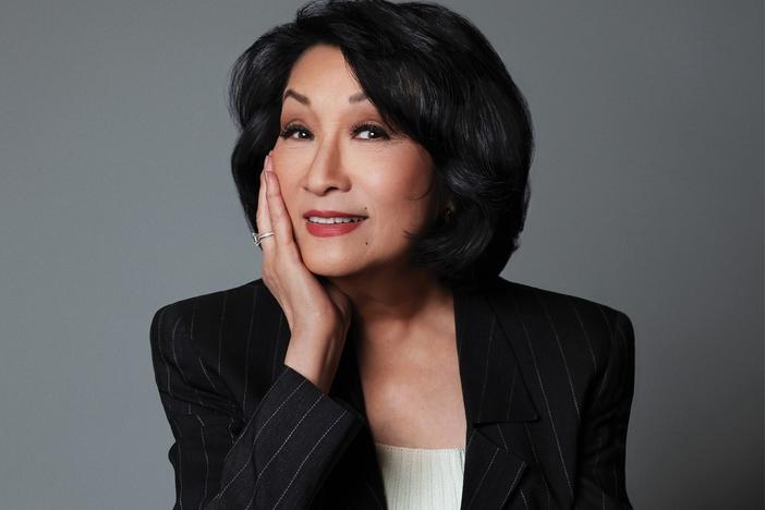 Connie Chung, shown here in 2023, says watching a bad interview is painful: "I want to throw my shoe at [the television] if somebody isn't asking the question ... that I would ask."