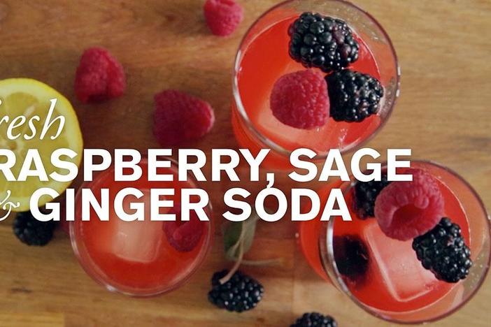 Fresh Raspberry, Sage & Ginger Soda: asset-mezzanine-16x9