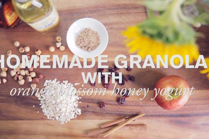 Homemade Granola with Orange Blossom Honey Yogurt : asset-mezzanine-16x9