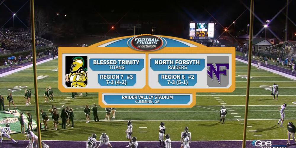 GHSA Playoffs Round One Blessed Trinity at North Forsyth