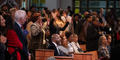 Attendees including Dr. Bernice King and Sen. Rev. Raphael Warnock are pictured in the audience at the King Celebration Concert at Ebenezer Baptist Church on Jan.4, 2025.